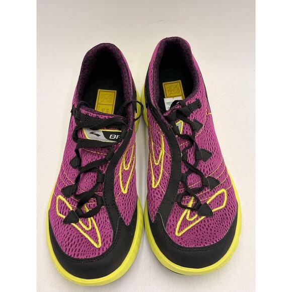 Brooks GREEN SILENCE Women's NEW Running Sneaker Purple US Size 7 - Picture 6 of 11